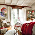 3D-s Mikulás kép 67 cm