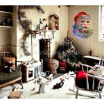 3D-s Mikulás kép 67 cm