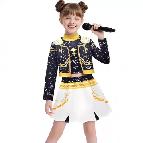 K-Pop Demonvadász Zoey fellépő jelmez hajjal