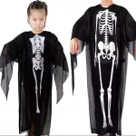 Csontváz lepel + maszk , Halloween jelmez