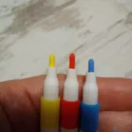 24db-os vékony Akril filc készlet, kőre, textilre, fára, üvegre