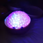 Glitteres világító, illatos Squishy Dumpling stresszoldó játék nagy