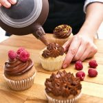 Macaron készítő szett, szilikon forma adagolóval 