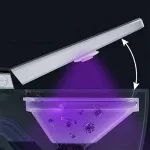 WC sterilizáló UVC világítás, mozgásérzékelős UV fényű toalett fertőtlenítő