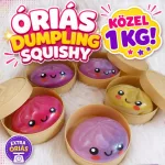 Extra Óriás squishy Dumpling csillámos