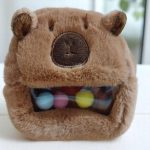 Capybara plüss pénztárca kulcstartó