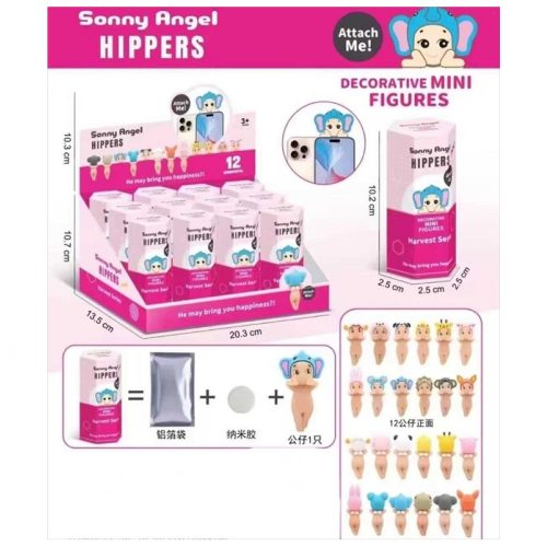 Sonny Angel Hippers  decorative állatos mini figura telefonra, laptopra
