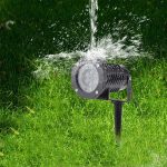 Projektor, kültéri kivetítő, 12 ünnepi mintával