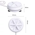 Hordozható USB-s mini mosógép, ultrahangos 