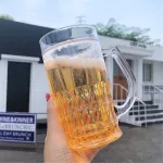 Trükkös söröskorsó, dupla falú hűtő korsó 500 ml