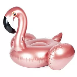 Óriás felfújható úszósziget, matrac, Flamingó 195x200x120 cm 