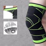 Kompressziós térdrögzítő pántokkal