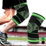 Kompressziós térdrögzítő pántokkal