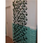 Műleveles apácarács, határoló, dekoráció 70cm