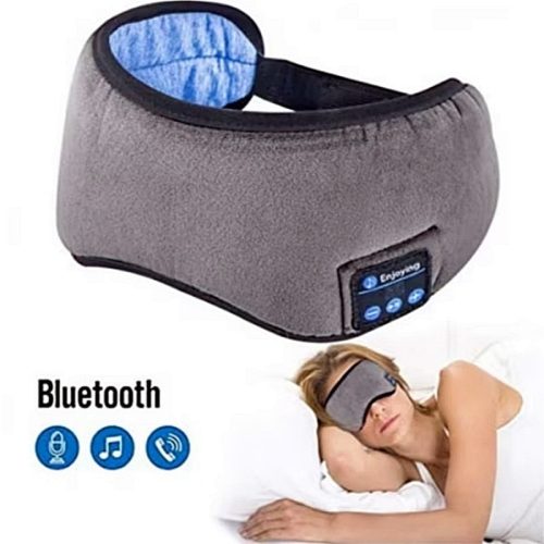 Többfunkciós, bluetooth-os alvómaszk beépített fejhallgatóval pihenéshez, alváshoz, meditációhoz
