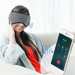 Többfunkciós, bluetooth-os alvómaszk beépített fejhallgatóval pihenéshez, alváshoz, meditációhoz