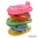 Kicsi autó formájú , beülős úszógumi 6 hónapos kortól 