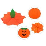 Halloween tök jelmez cukorkagyűjtővel, gyerekeknek 