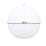 Felfújható vízen úszó LED medence hangulatvilágítás, gömb alakú 40 cm