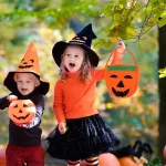 Halloween csokigyűjtő, cukorkagyűjtő táska 