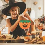 Halloween csokigyűjtő, cukorkagyűjtő táska 
