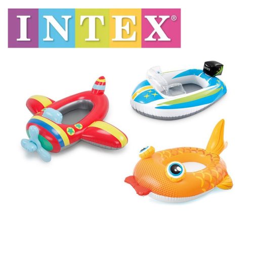 Intex, felfújható gyerek csónak, többféle 