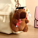 Capybara kulcstartò ballagási plüss