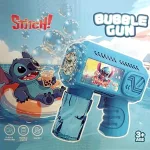 Stitch mintás automata buborékfújó pisztoly