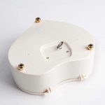 Szív alakú zenedoboz forgó balerinával