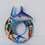 Állatos felfújható gyerek úszógumi, cápa, delfin 