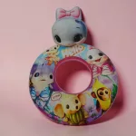Állatos felfújható gyerek úszógumi, cápa, delfin 