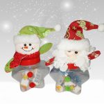 Karácsonyi, Mikulás cukorkatartó, édességtartó