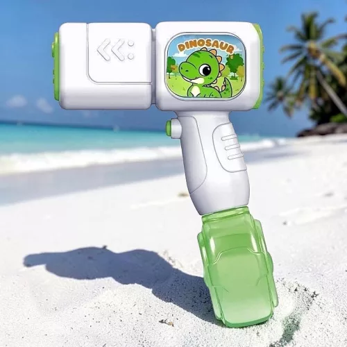 Elektromos dínós vízipisztoly USB töltéssel