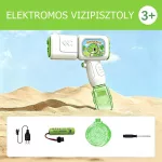 Elektromos dínós vízipisztoly USB töltéssel