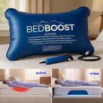 Bed Boost matracemelő párna, felfújható matracbetét