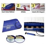 Bed Boost matracemelő párna, felfújható matracbetét