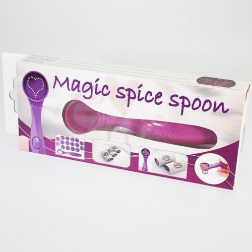 Magic spice spoon, fűszer szórókanál ,kv díszítő