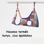 Kisállat függőágy, kutya, macska kozmetikai ápoló csomaggal