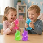 Unikornis forma Jelly Squish zselés squishy