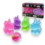 Unikornis forma Jelly Squish zselés squishy