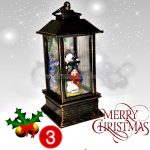 Karácsonyi mintás LED lámpások