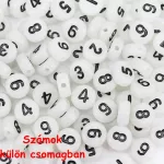 Gyöngy karkötő , fülbevaló készítő készlet, betűk, színes gyöngyök 800+ db-os 