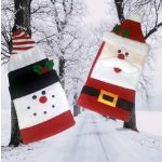 Karácsonyi, Mikulás bor szett, üvegruha 