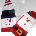 Karácsonyi, Mikulás bor szett, üvegruha 