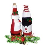 Karácsonyi, Mikulás bor szett, üvegruha 