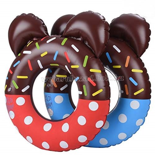 Disney fánk úszógumi, felfújható Mickey & Minnie donut 80cm