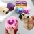 Homokkal töltött nyomkodható Mopsz kutya Stresszoldó squishy