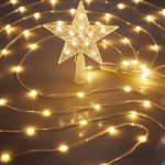 Karácsonyfa formájú LED fényfüzér 2 méter, 193 LED