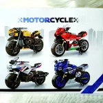 JIQILE Technic Sportmotor építő készlet, építőjáték