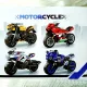 JIQILE Technic Sportmotor építő készlet, építőjáték